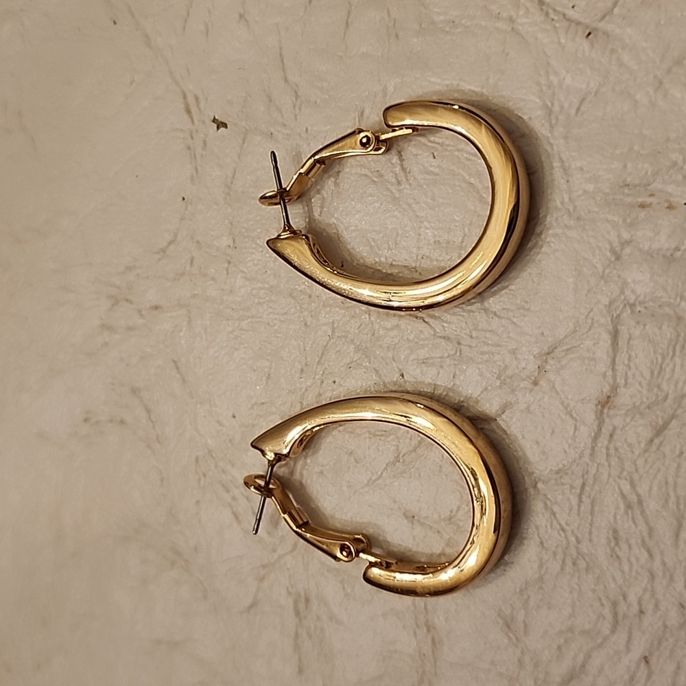 Napier hoop earrings